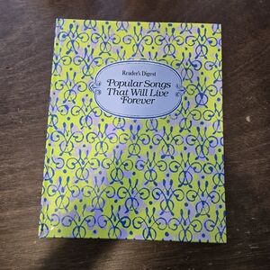 Readers Digest Popular Songs That Will Live Forever Vintage Sheet Music